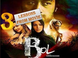 Lessons  from Movie 