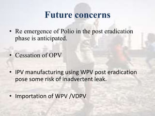 Lessons learnt from polio eradication in India | PPTX