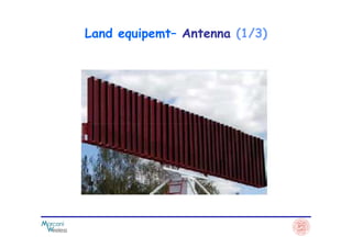 Land equipemt– Antenna (1/3)
 