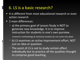 Ls Lesson Study Lesson Study (No Pic) Benefits And Misconceptions (25 2 10) | PPT