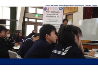 Photo: Attached Junior High School University of Tsukuba, Japan
 