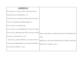 ACTIVITY II 
N{I-¯nsâ I­p-] 
n-Sn-¯-s¯-¡p-dn-s¨mcp hni-I-e--Ip-dn¸v X¿m-dm-¡pI? 
A[-ym-]nI A[n-I-hn-h-c-§Ä ÂIn t{ImUo-I-cn-¨p. 
ap-j-y-Po-hn-Xs¯ sam¯-¯nÂ amän-a-dn¨v H¶m-bn-cp-¶p. N{I-¯nsâ I­p-] 
n- 
Sn¯w C¶-s¯-im-kv{XcwK]p-tcm-KXn¡pÅ XpS¡w Ipdn-¨-Xv. 
N-{I-¯nsâ I­p-] 
n-Sn-¯-t¯m-sS-bmbn-cp-¶p. 
ho--in-em-bp-K-¯n-se-Ir-jn-bpsS BhnÀ`m-h-¯n-tm-S-Sp-¯m-bn-cp-¶p. 
N{I-¯nsâ I­p-] 
n-Sn-¯w F¶p-thWw ]d-bm³. Pohn-X-co-Xn-bnse ]cn-hÀ¯§Ä 
Gsd-¡p-sd-{]-_-e-ambn I­Xpw 
C¡m-e-¯m-Wv. 
KXm-K-X-ku-I-c-y-§-fnÂ D­mb 
DbÀ¨ Hcp-]-cn-[n-hsc N{I-¯ns B{i-bn-¨n-cn-¡ 
p-¶p. asämcp hkvXp asämcp Øe-t¯¡v sIm­p- 
t]m-Ip-¶-Xnv {]bm-k-ta-dn- 
b-t¸mÄ ssIh-­n- 
IÄ {]tbm-P--s¸-Sp-¯n. 
BZ-y-Im-e¯v N{Iw ]m{X-ap-­m-¡ 
m³ klm-bn-¡p-¶p. Hcp-D-]-I-c-W-§Ä am{X-am-bn-cp- 
¶p. 
km[§Ä Hcn-S¯v n¶v amäm³ N{I-§Ä-D-]-tbm-Kn-¨pÅ sNdnb h­n- 
IÄnÀ½n¨p. 
N{Xw Pe-tk-h--¯nv {]tbm-P--s¸-Sp-¯n. 
 