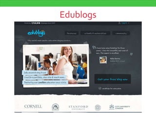 Edublogs
 