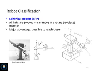 Robot configuration-robot elements and characteritsics | PPTX