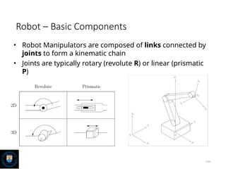 Robot configuration-robot elements and characteritsics | PPTX