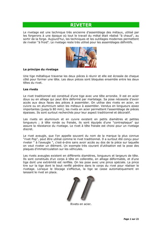 Les systèmes d’assemblage des métaux | PDF