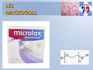 LES
MACROGOLS

 
