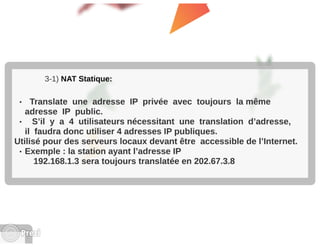 Les technologies nat et pat