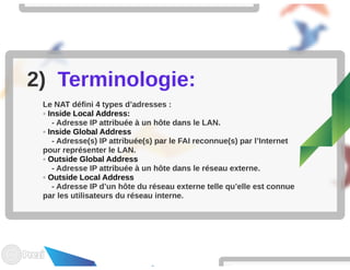 Les technologies nat et pat