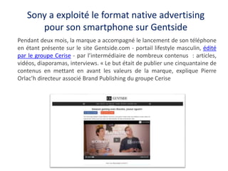 les tendances du brand content video 2015 pour la conférence des trop…