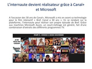 les tendances du brand content video 2015 pour la conférence des ...