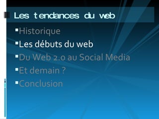 Les Tendances Du Web2009