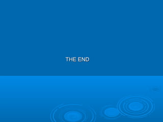 THE ENDTHE END
 