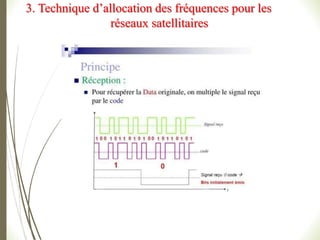 3. Technique d’allocation des fréquences pour les
réseaux satellitaires
 