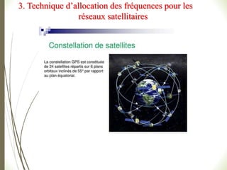 3. Technique d’allocation des fréquences pour les
réseaux satellitaires
 