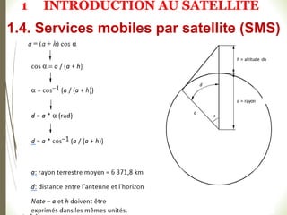 #
1.4. Services mobiles par satellite (SMS)
1 INTRODUCTION AU SATELLITE
 