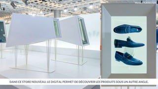 DANS CE STORE NOUVEAU, LE DIGITAL PERMET DE DÉCOUVRIR LES PRODUITS SOUS UN AUTRE ANGLE,
Moreschi Kaleidoscopes
 