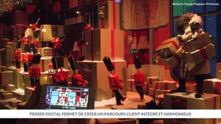 Burberry Voyage Magique, Printemps
PENSER DIGITAL PERMET DE CRÉER UN PARCOURS CLIENT INTÉGRÉ ET HARMONIEUX
 