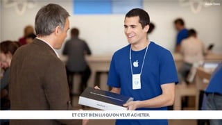ET C’EST BIEN LUI QU’ON VEUT ACHETER.
Apple Store
 