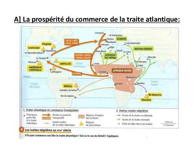 Les traites négrières et l'esclavage thème 3