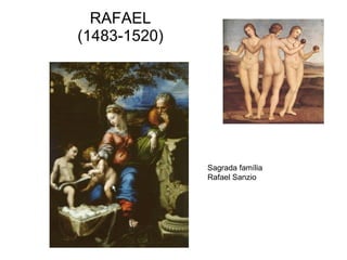 RAFAEL (1483-1520) Sagrada família Rafael Sanzio 