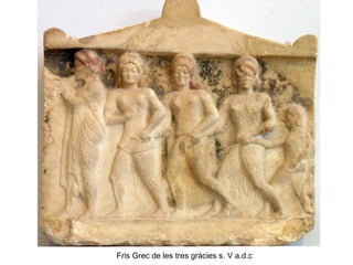 Fris Grec de les tres gràcies s. V a.d.c 