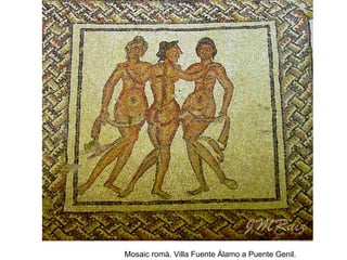 Mosaic romà. Villa Fuente Álamo a Puente Genil. 