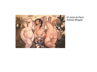 El Juicio de Paris. Antonio Mingote  