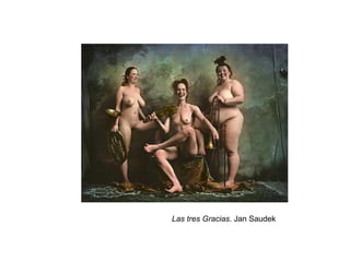 Las tres Gracias . Jan Saudek  