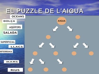 EL PUZZLE DE L’AIGUAEL PUZZLE DE L’AIGUA
 