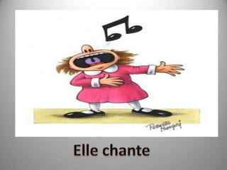 Elle chante