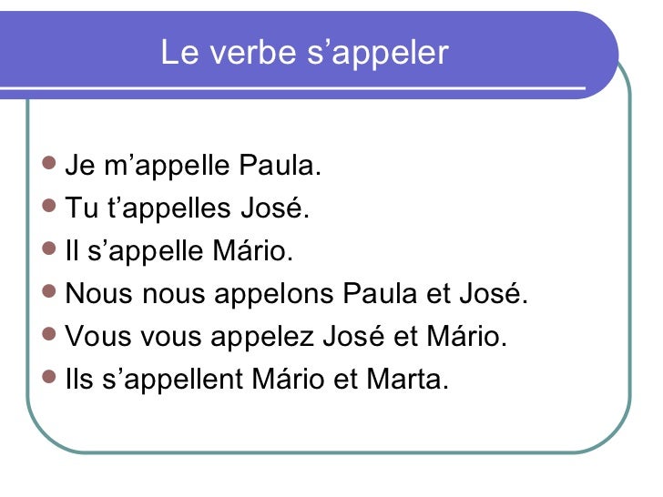 Les verbes terminés en er (15)