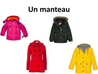 Un manteau
 