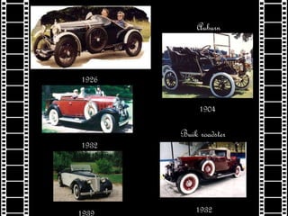 1926 Auburn 1904 1932 Buik roadster 1932 1939 
