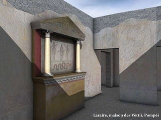 Laraire, maison des Vettii, Pompéi 