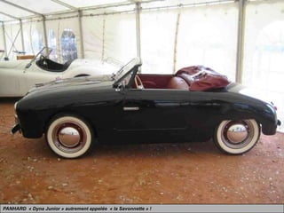 PANHARD « Dyna Junior » autrement appelée « la Savonnette » !
 