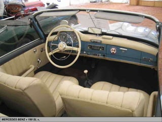 MERCEDES BENZ « 190 SL »,
 