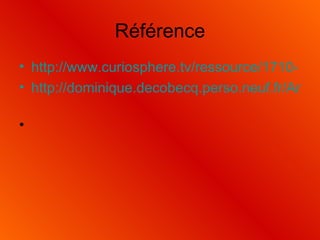 Référence http://www.curiosphere.tv/ressource/1710- http://dominique.decobecq.perso.neuf.fr/Annuairevolcans.html   