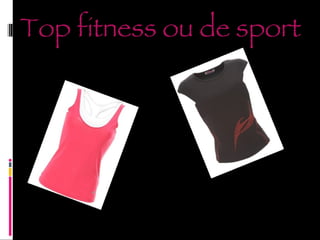 Top fitness ou de sport  