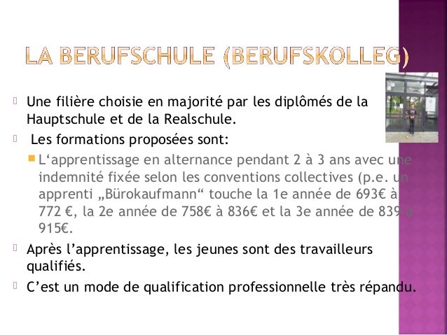 Le Système Scolaire Et Lenseignement Supérieur Allemand