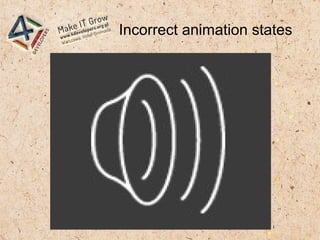 Incorrect animation states
 