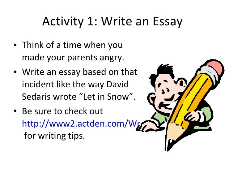 Pre writing essay outline image