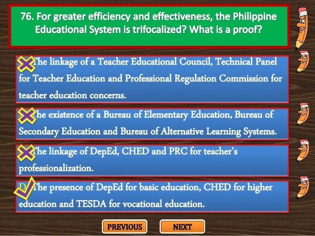 LET sample questions professional education set 2 LET sample questions professional education set 2