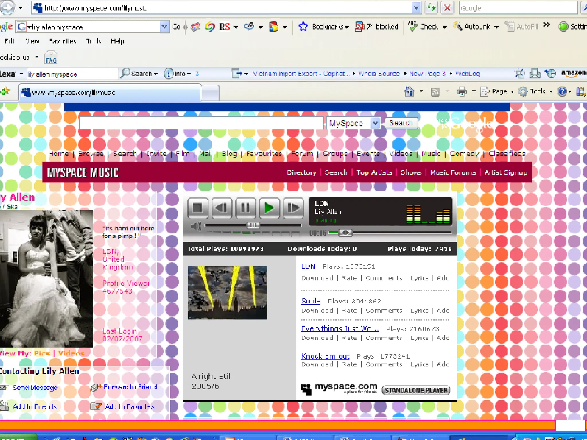 The changing web: trends 