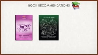 BOOK RECOMMENDATIONS
📚
 