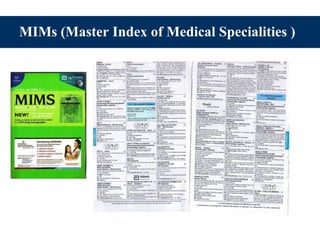 MIMs (Master Index of Medical Specialities )
 