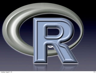 Excel
                        SPSS
Tuesday, August 7, 12           174
 