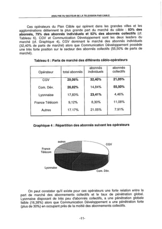 L'Etat et la télédistribution : le Plan Câble