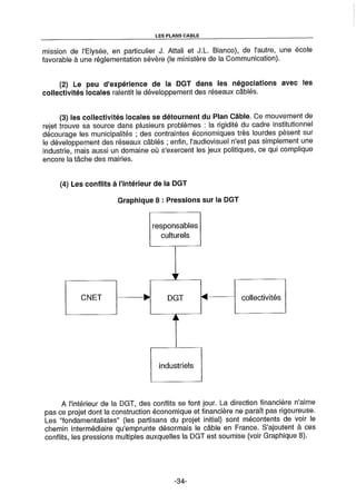 L'Etat et la télédistribution : le Plan Câble