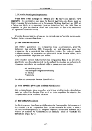 L'Etat et la télédistribution : le Plan Câble